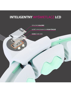 HHW06 HULA ОБЧЪЧ ЗЕЛЕН С МАСАЖИРАЩИ НОБИ И КОНТРА HMS + КОЛАН ЗА ОТСЛАБВАНЕ BR163 ЧЕРЕН 2