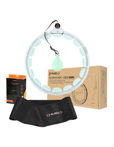 HHW06 HULA ОБЧЪЧ ЗЕЛЕН С МАСАЖИРАЩИ НОБИ И КОНТРА HMS + КОЛАН ЗА ОТСЛАБВАНЕ BR163 ЧЕРЕН