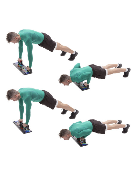 МУЛТИФУНКЦИОНАЛНА ДЪСКА ЗА ЛИЦЕВИ ЪП ЧЕРВЕНА HMS