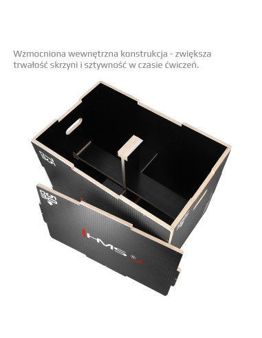 ПЛИО-КУТИЯ УСИЛЕНА 750х600х500 ММ HMS