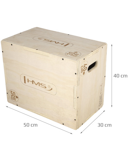 PLYO-BOX 500x400x300 MM HMS