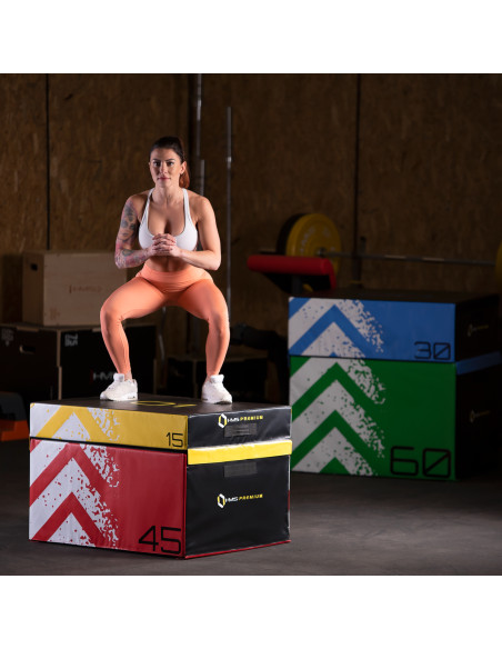 (4 БРОЯ) PLYO BOXES SOFT SET HMS PREMIUM