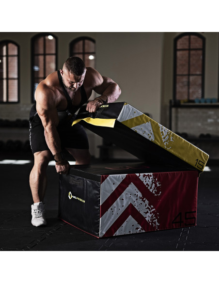 (4 БРОЯ) PLYO BOXES SOFT SET HMS PREMIUM