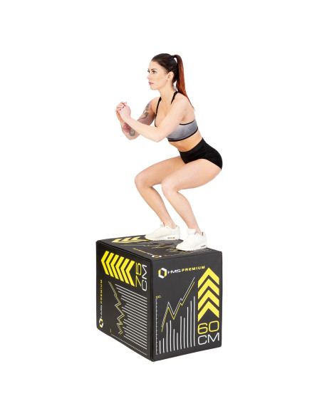 PLYO-BOX SOFT 750x600x500MM HMS PREMIUM