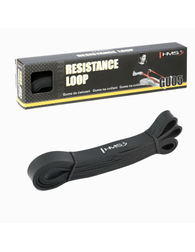 Гумички за упражнения HMS GU05 ЧЕРНИ 22 x 45 x 2080 MM 1733022