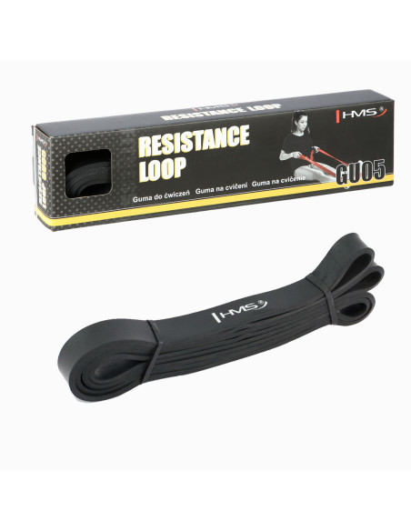 Гумички за упражнения HMS GU05 ЧЕРНИ 22 x 45 x 2080 MM 1733022