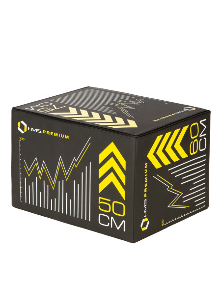 PLYO-BOX SOFT 750x600x500MM HMS PREMIUM