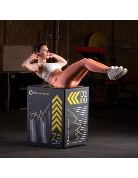 PLYO-BOX SOFT 750x600x500MM HMS PREMIUM