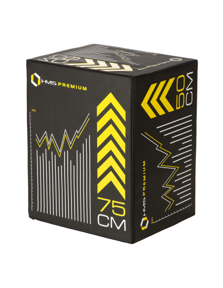 PLYO-BOX SOFT 750x600x500MM HMS PREMIUM