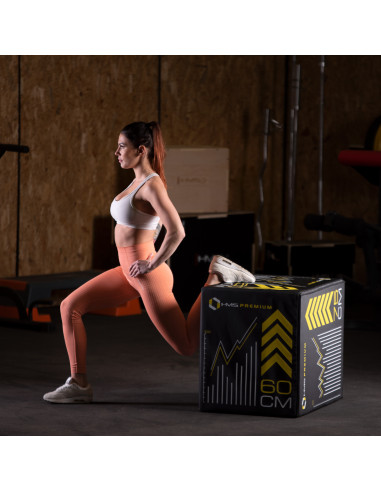 PLYO-BOX SOFT 750x600x500MM HMS PREMIUM