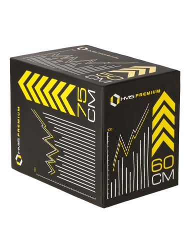 PLYO-BOX SOFT 750x600x500MM HMS PREMIUM