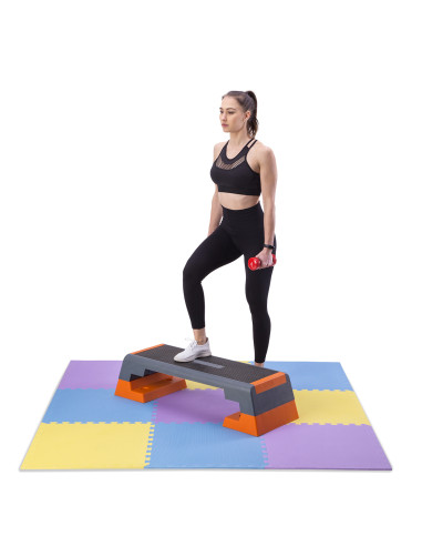 ПОДЛОЖКА ЗА ПЪЗЕЛ ПОДЛОЖКА ЖЪЛТО-СИНЬО-ВИОЛЕТОВО 9 ЕЛЕМЕНТА 10ММ