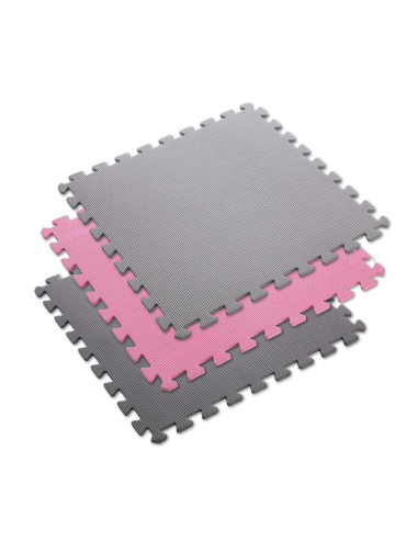 ПОДЛОЖКА ЗА ПЪЗЕЛ ПОДЛОЖКА РОЗОВО-СИВО 9 ЕЛЕМЕНТА 10ММ