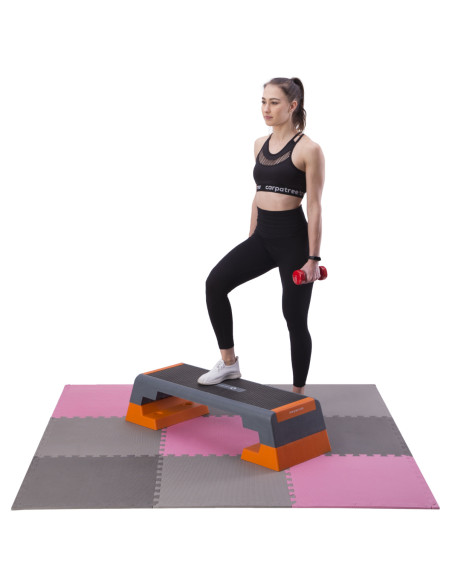 ПОДЛОЖКА ЗА ПЪЗЕЛ ПОДЛОЖКА РОЗОВО-СИВО 9 ЕЛЕМЕНТА 10ММ