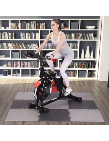 ПЪЗЕЛ ПОДЛОЖКА ЗА ФИТНЕС УРЕДИ СВЕТЛО СИВА 9 ЕЛЕМЕНТА 12 ММ HMS PREMIUM