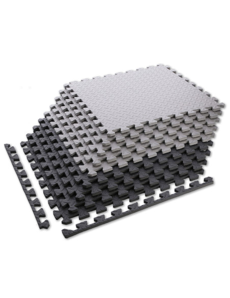 ПЪЗЕЛ ПОДЛОЖКА ЗА ФИТНЕС УРЕДИ СВЕТЛО СИВА 9 ЕЛЕМЕНТА 12 ММ HMS PREMIUM