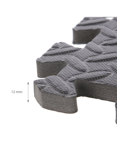 ПЪЗЕЛ ПОДЛОЖКА ЗА ФИТНЕС УРЕДИ СВЕТЛО СИВА 9 ЕЛЕМЕНТА 12 ММ HMS PREMIUM