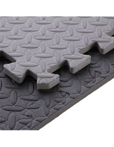 ПЪЗЕЛ ПОДЛОЖКА ЗА ФИТНЕС УРЕДИ ТЪМНО СИВО 9 ЕЛЕМЕНТА 12 ММ HMS PREMIUM