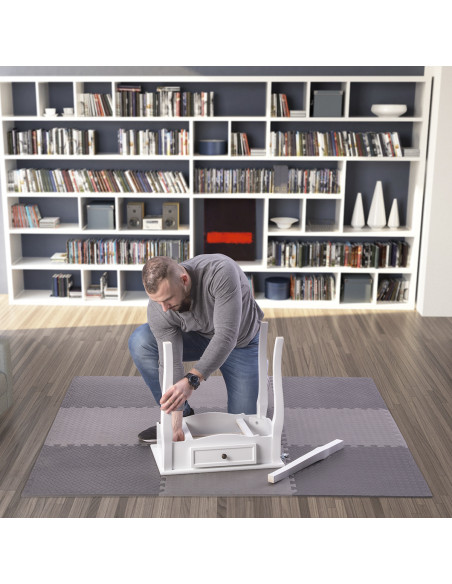 ПЪЗЕЛ ПОДЛОЖКА ЗА ФИТНЕС УРЕДИ ТЪМНО СИВО 9 ЕЛЕМЕНТА 12 ММ HMS PREMIUM