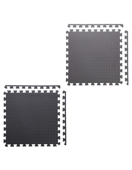 ПЪЗЕЛ ПОДЛОЖКА ЗА ФИТНЕС УРЕДИ ТЪМНО СИВО 9 ЕЛЕМЕНТА 12 ММ HMS PREMIUM