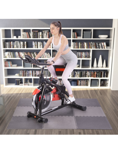 ПЪЗЕЛ ПОДЛОЖКА ЗА ФИТНЕС УРЕДИ ТЪМНО СИВО 9 ЕЛЕМЕНТА 12 ММ HMS PREMIUM