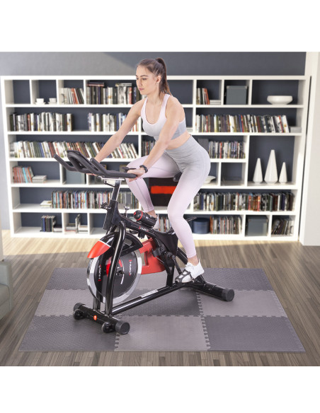 ПЪЗЕЛ ПОДЛОЖКА ЗА ФИТНЕС УРЕДИ ТЪМНО СИВО 9 ЕЛЕМЕНТА 12 ММ HMS PREMIUM