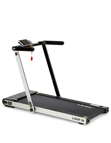 (2 части) МНОГО СИВА ЕЛЕКТРИЧЕСКА БЯГАЩА ПЪТЕКА С БЮРО HMS