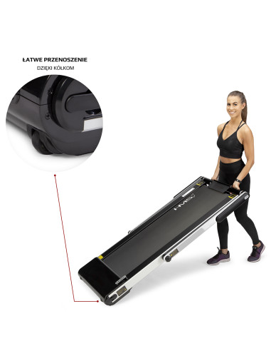 (2 части) МНОГО СИВА ЕЛЕКТРИЧЕСКА БЯГАЩА ПЪТЕКА С БЮРО HMS