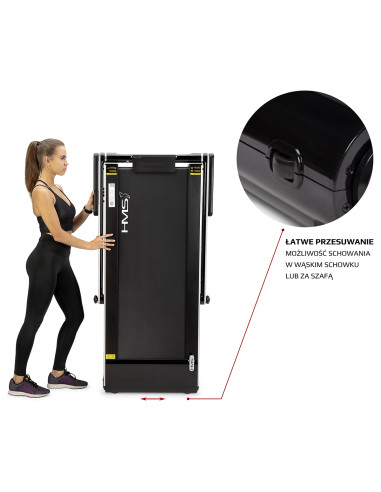 (2 части) МНОГО СИВА ЕЛЕКТРИЧЕСКА БЯГАЩА ПЪТЕКА С БЮРО HMS