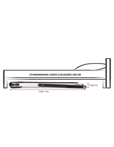 (2 части) МНОГО ЧЕРНА ЕЛЕКТРИЧЕСКА БЯГАЩА ПЪТЕКА С БЮРО HMS