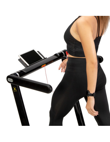 (2 части) МНОГО ЧЕРНА ЕЛЕКТРИЧЕСКА БЯГАЩА ПЪТЕКА С БЮРО HMS