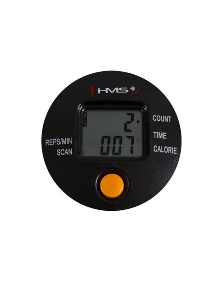 Прав степер с кабели HMS S3092 оранжево-бял