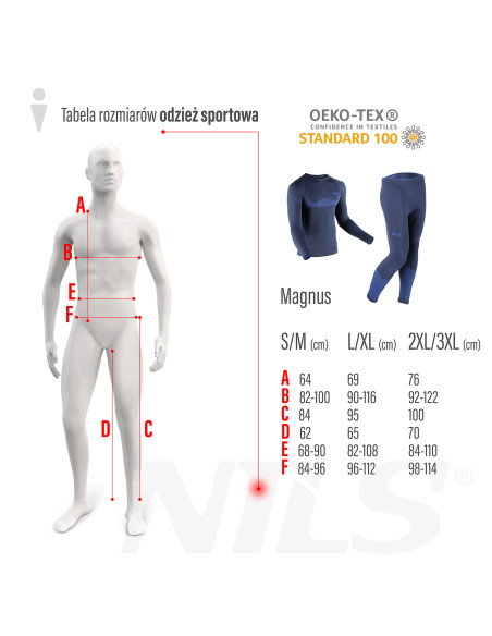 ТЕРМО БЕЛЬО МЪЖКИ КОМПЛЕКТ S/M MAGNUS NILS