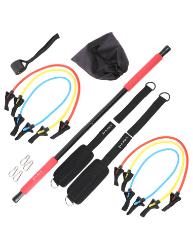 КОМПЛЕКТ С ЩАНТА ЗА ПИЛАТЕС HMS