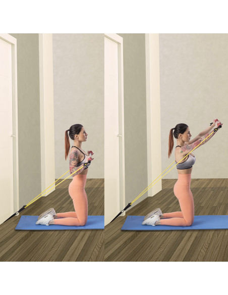 КОМПЛЕКТ С ЩАНТА ЗА ПИЛАТЕС HMS