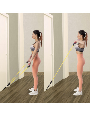 КОМПЛЕКТ С ЩАНТА ЗА ПИЛАТЕС HMS