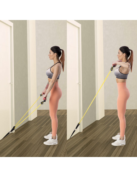 КОМПЛЕКТ С ЩАНТА ЗА ПИЛАТЕС HMS