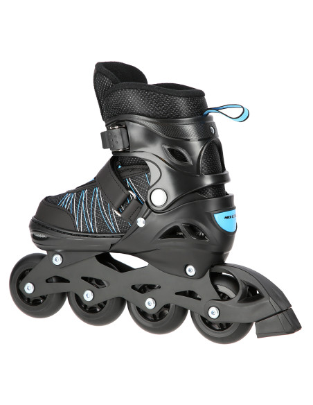 КЪНКИ 2-В-1 ЧЕРНИ/СИНИ РАЗМЕР S (31-34) СЪС СМЕНЯЕМОТО ОСТРИЕ ЗА ХОКЕЙ НА ЛЕД NILS EXTREME