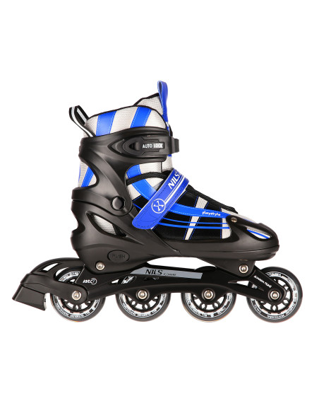 ТЪМНО СИНИ КЪНКИ 2 В 1 РАЗМЕР M (35-38) СЪС СМЕНЯЕМО ХОКЕЙНО ОСТРИЕ NILS EXTREME