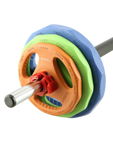 ТРЕНИРОВКА С ПОМПА НА ЩАНГА ФИТНЕС 20KG HMS