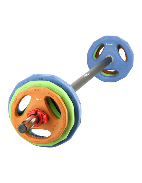 ТРЕНИРОВКА С ПОМПА НА ЩАНГА ФИТНЕС 20KG HMS