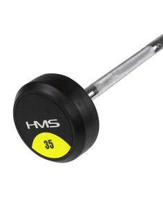 Щанга / дълга щанга с гумено покритие 35 кг HMS