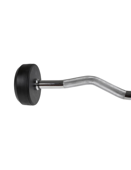 Лост за къдрене с гумено покритие 15 кг HMS