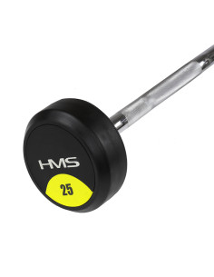 Лост за къдрене с гумено покритие 25 кг HMS