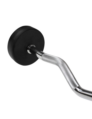 Лост за къдрене с гумено покритие 25 кг HMS