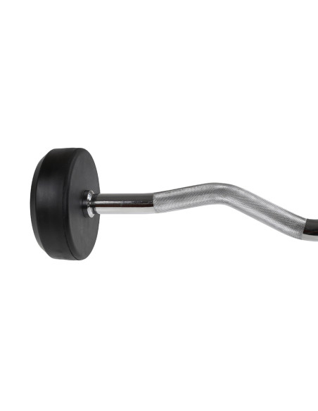 Лост за къдрене с гумено покритие 35 кг HMS