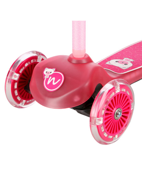 РОЗОВ ДЕТСКИ СКУТЕР NILS FUN