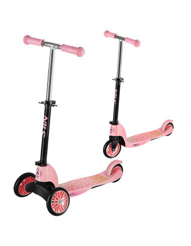 РОЗОВ ДЕТСКИ СКУТЕР NILS FUN