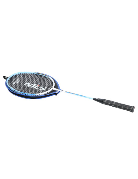 АЛУМИНИЕВА ИЗОМЕТРИЧНА / БАДМИНТОН ХИЛКА + ПРЕДПАЗЕН КАПАК NILS