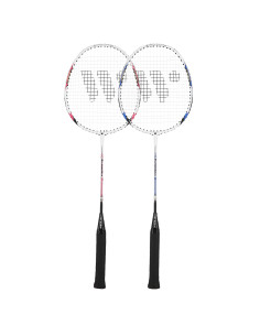 9K КОМПЛЕКТ ХИЛКИ ЗА БАДМИНТОН ЧЕРВЕНИ+СИНЬ WISH